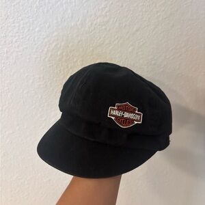 Vintage Harley Davidson newsboy cap